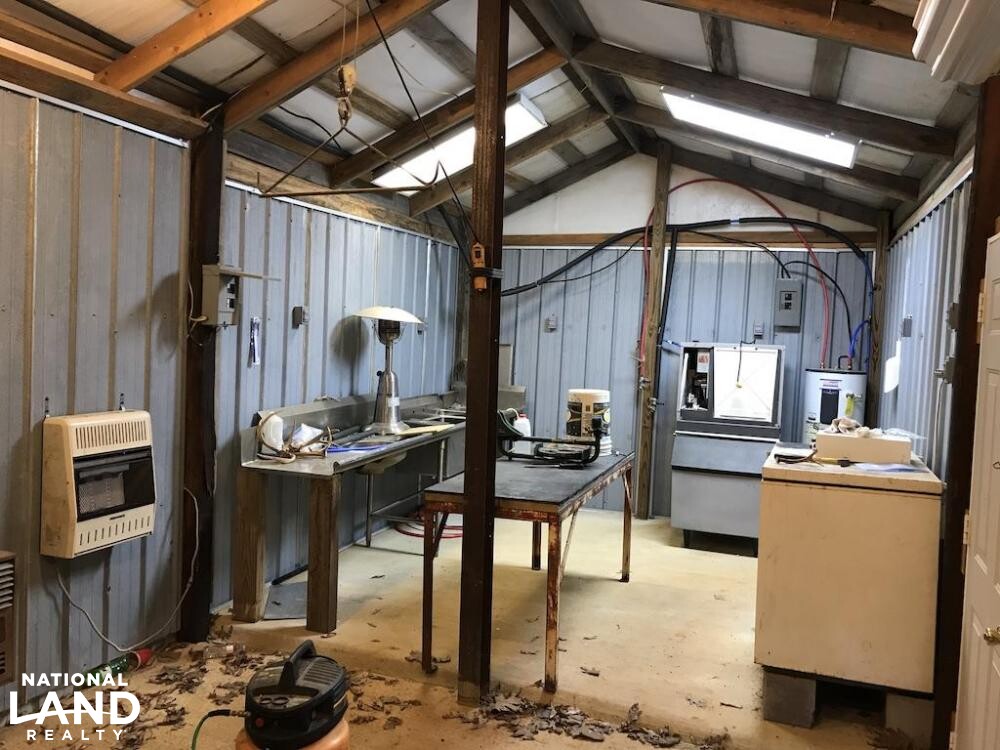 Custom Cabin, Stocked Pond, Huge Food Plot & More in Kemper County