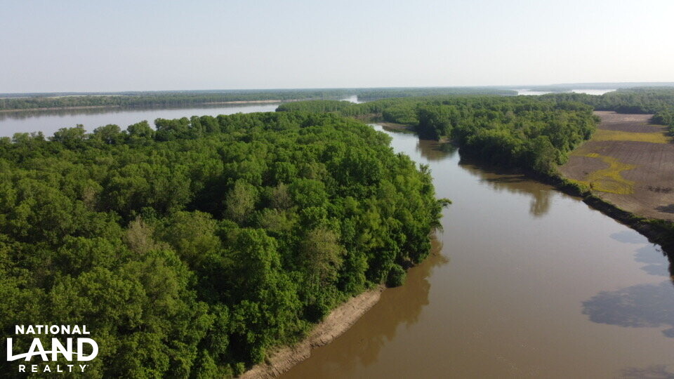Mississippi River Bluff and Island in Tipton County, Tennessee (54