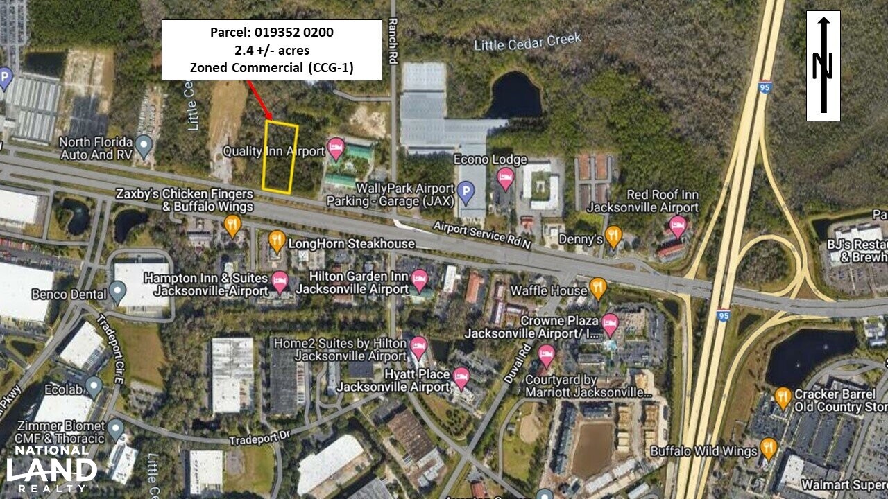 Airport Rd Vacant Commercial in Duval County, Florida (5 Photos