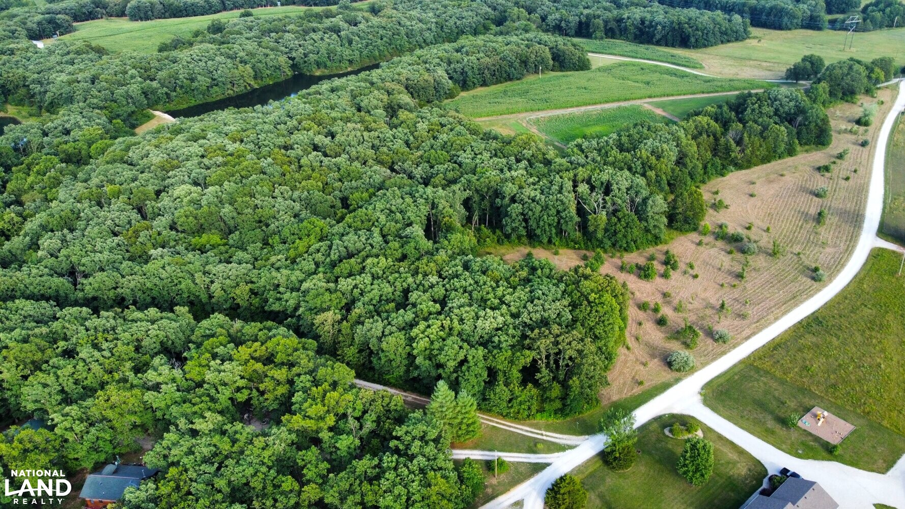 The far end of the property boasts about 3 +/- acres of timber (4 of 10)