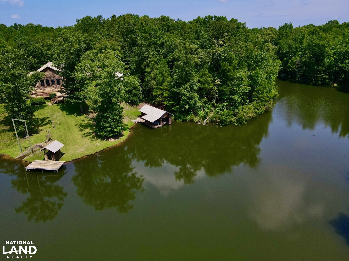 Calera Cabin & Lake Retreat in Shelby County, Alabama (37 Photos