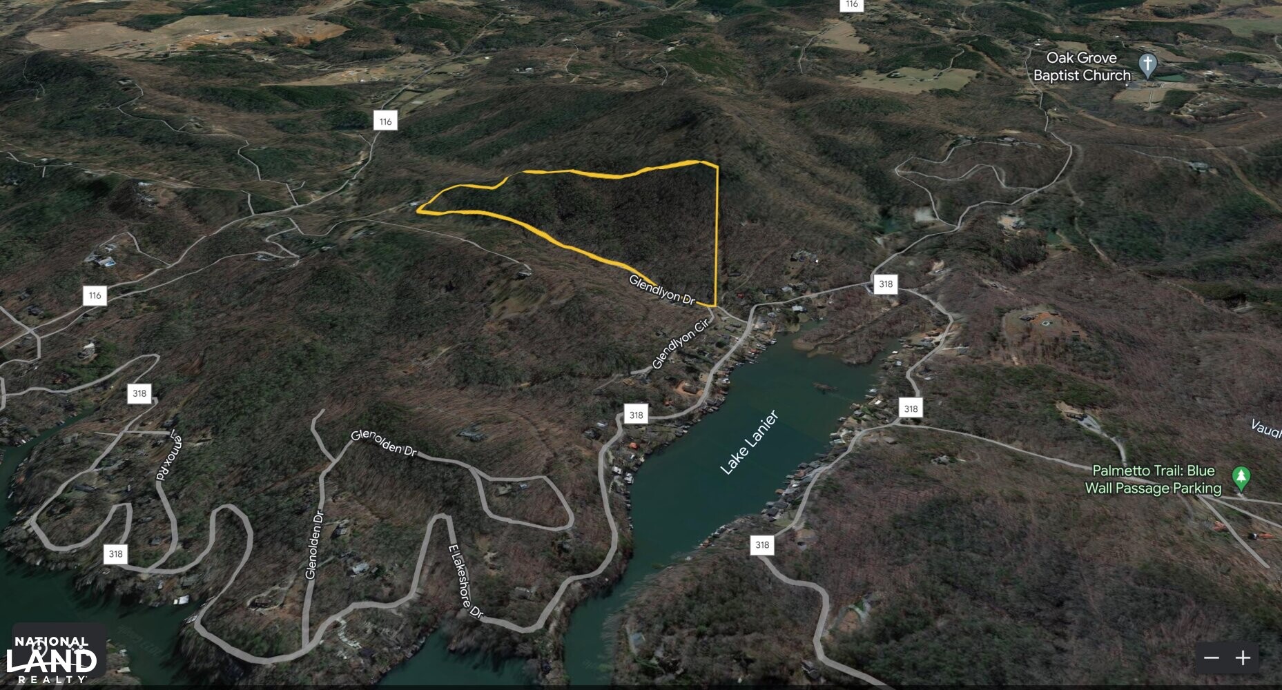 LandrumLake Lanier Recreational Tract in Greenville County, South