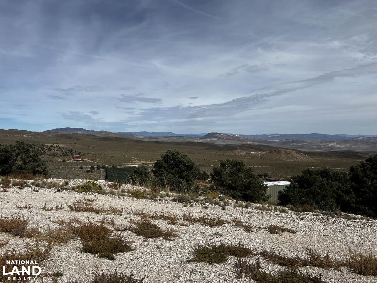 11.27 Acre view homesite in Upper Mountain Water Ranch in Esmeralda