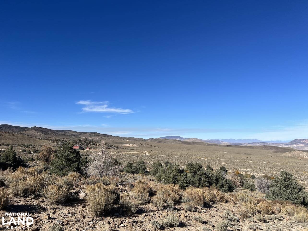 11.27 Acre view homesite in Upper Mountain Water Ranch in Esmeralda