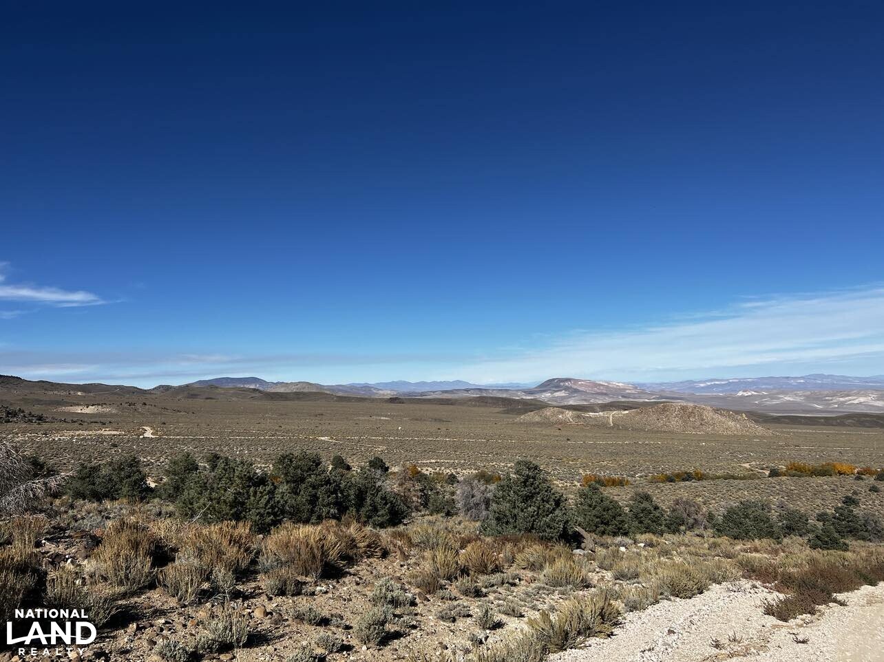 11.27 Acre view homesite in Upper Mountain Water Ranch in Esmeralda