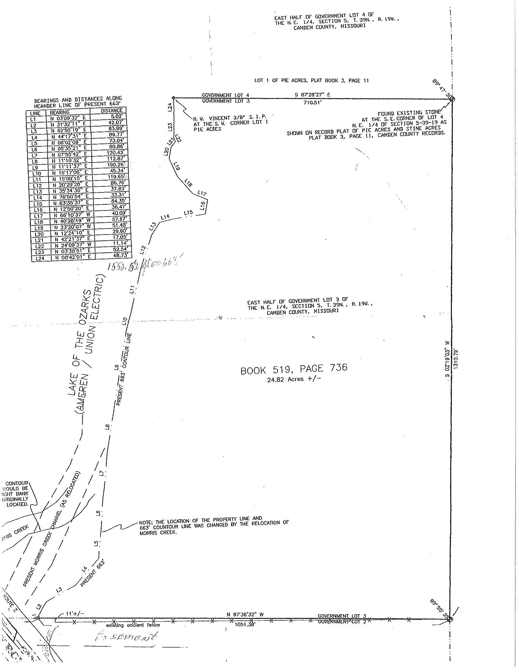 Lake of the Ozarks Acreage in Camden County, Missouri (18 Photos