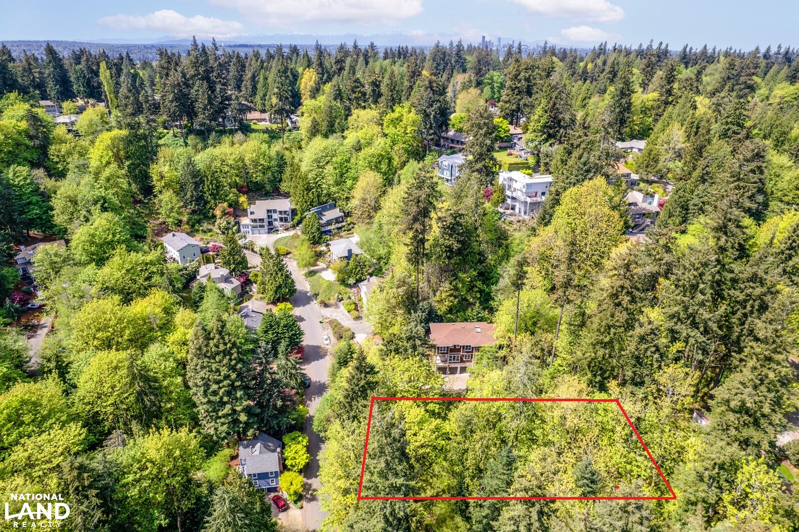 Mercer Island Oasis Prime Development Lot with Potential Lake Views in