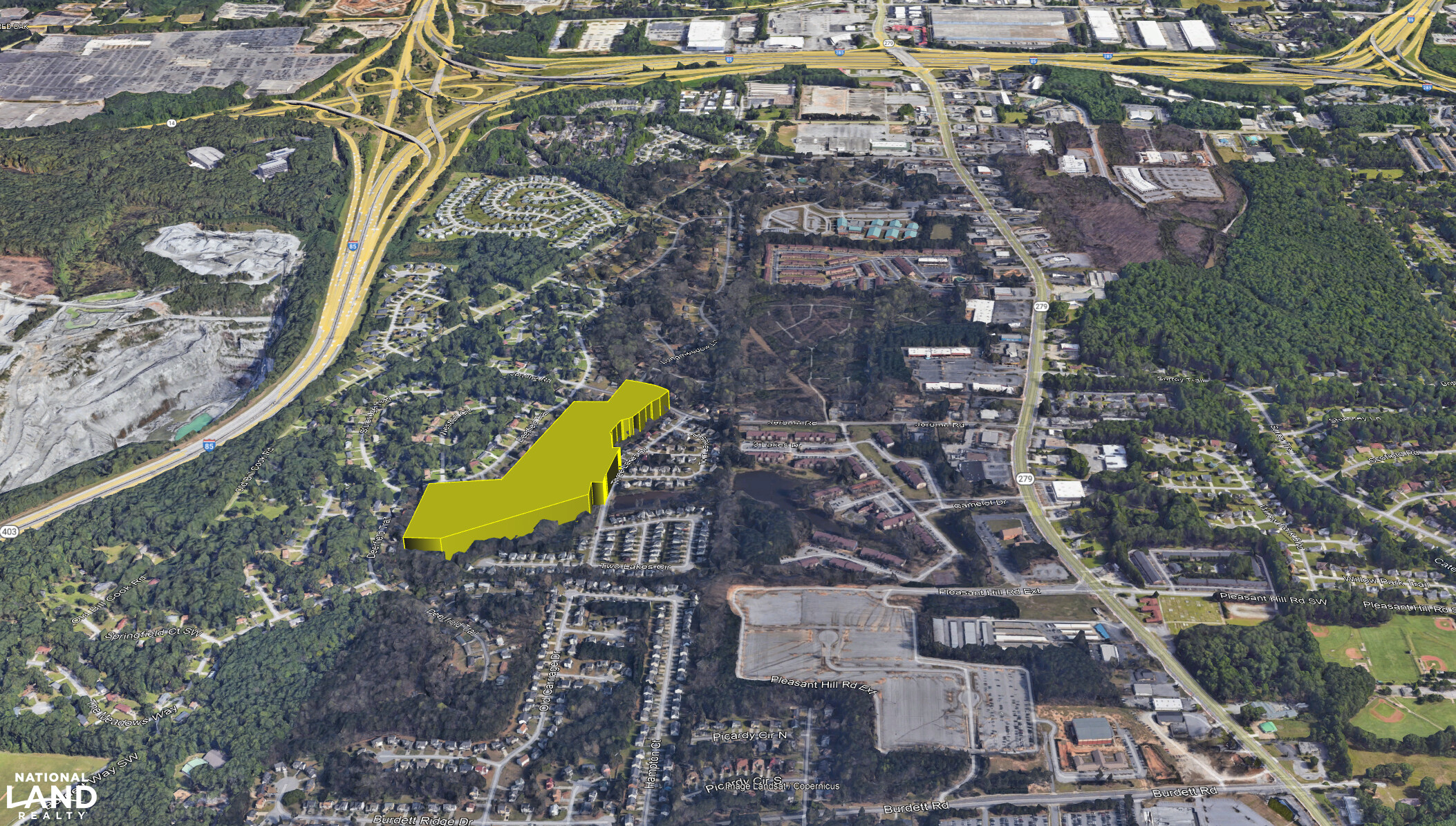 Strategically located near I-85 and I-285. (1 of 6)