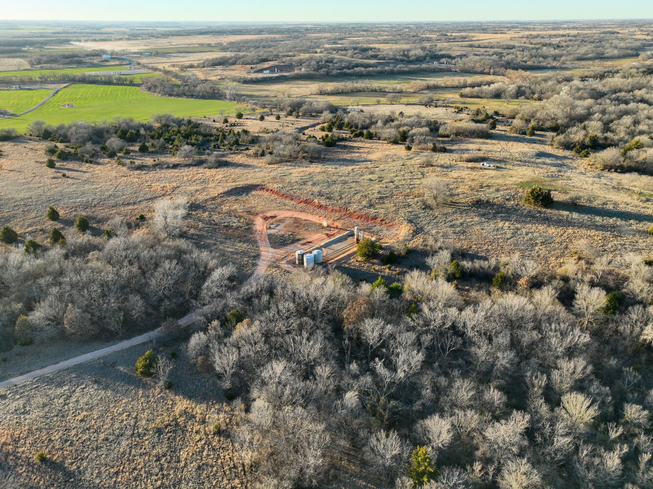Washita Hunting Ranch and Cattle Pasture in Grady County, Oklahoma (40 ...